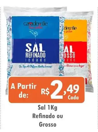 Royal Supermercados Sal refinado ou sal grosso oferta