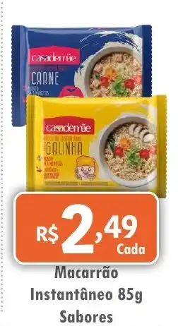 Royal Supermercados Macarrão instantâneo sabores oferta