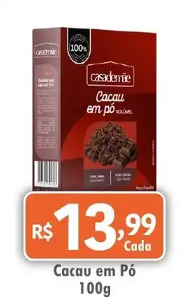 Royal Supermercados Cacau em Pó oferta