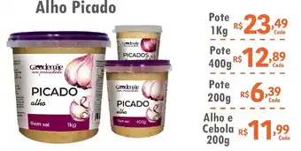 Royal Supermercados Alho Picado oferta