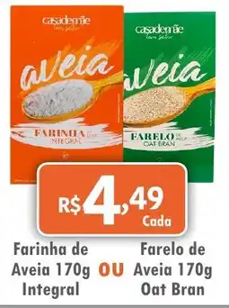 Royal Supermercados Farinha de Aveia Integral OU Farelo de Aveia Oat Bran oferta