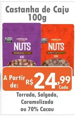Royal Supermercados Castanha de Caju oferta