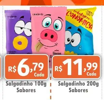 Royal Supermercados Salgadinho sabores oferta