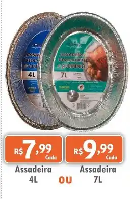 Royal Supermercados Assadeira descartável de alumínio oferta