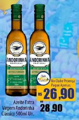 Proença Supermercados Azeite Extra Virgem Andorinha Clássico oferta