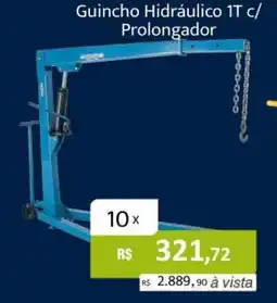 Copercana Guincho Hidráulico 1T c/ Prolongador oferta