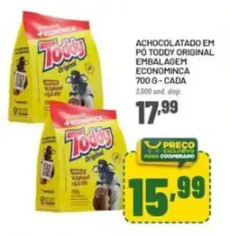 Cooper Achocolatado em pó toddy original oferta