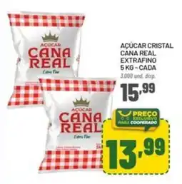 Cooper Açúcar cristal cana real oferta