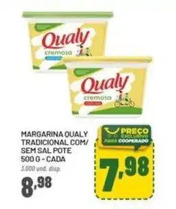 Cooper Margarina oqualy tradicional com/ sem sal pote cremosa oferta