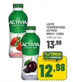 Cooper Leite fermentado activia oferta
