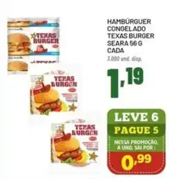 Cooper Hambúrguer congelado texas burger oferta