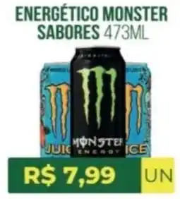 Vivendas Supermercados Energético monster sabores oferta