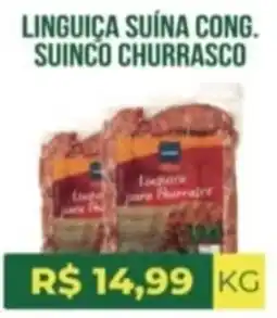Vivendas Supermercados Linguiça suína cong. suinço churrasco oferta