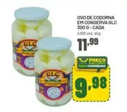 Cooper ovo de codorna em conserva glc oferta