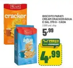 Cooper Biscoito parati/água sal oferta
