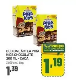 Cooper Bebida lactea pira kids chocolate oferta