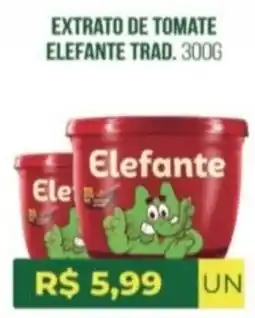 Vivendas Supermercados extrato de tomate elefante trad oferta