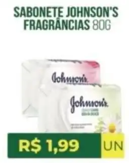 Vivendas Supermercados Sabonete johnson's fragrâncias oferta