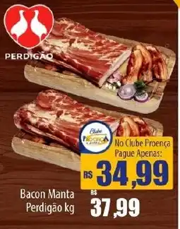 Proença Supermercados Bacon Manta oferta