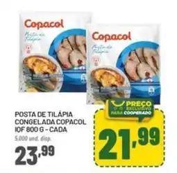 Cooper Posta de tilápia congelada copacol oferta