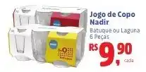Camiño supermercados Jogo de Copo Nadir oferta