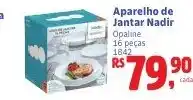 Camiño supermercados Aparelho de Jantar Nadir Opaline oferta