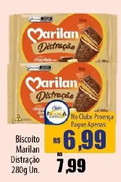 Proença Supermercados Biscoito Marilan Distração oferta