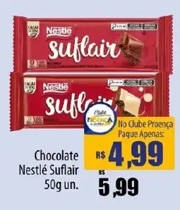 Proença Supermercados Chocolate Nestlé Suflaír oferta