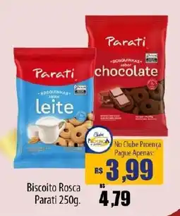 Proença Supermercados Biscoito Rosca Parati oferta