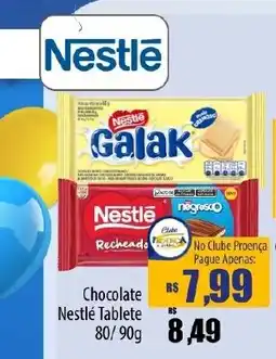 Proença Supermercados Chocolate Nestlé Tablete oferta