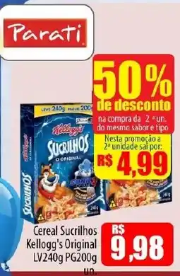 Proença Supermercados Cereal Sucrilhos Kellogg's Original oferta