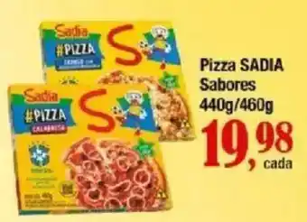 Supermercados Unidos Pizza sadia sabores oferta