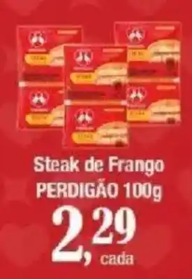 Supermercados Unidos steak de frango perdigão oferta