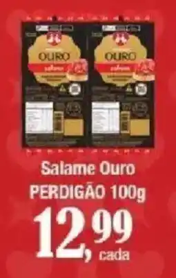 Supermercados Unidos Salame ouro oferta
