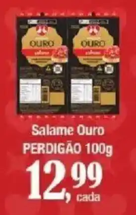Supermercados Unidos Salame ouro oferta