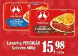 Supermercados Unidos Lasanha perdigão sabores oferta