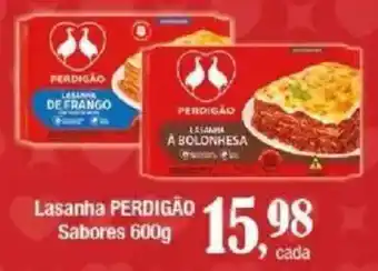 Supermercados Unidos Lasanha perdigão sabores oferta