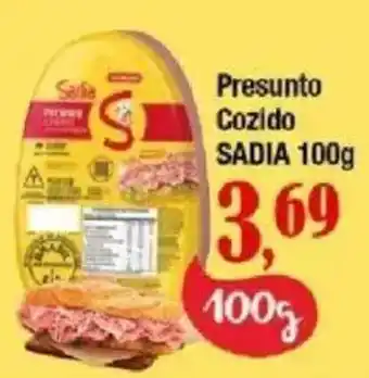 Supermercados Unidos Presunto cozido sadia oferta