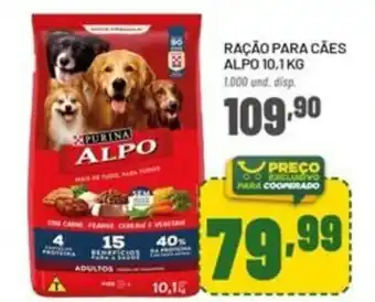 Ração para cães alpo 10,1 kg