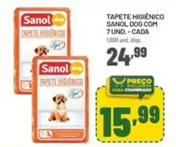Cooper Tapete higiênico sanol dog oferta