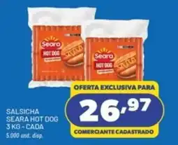 Cooper Salsicha seara hot dog oferta