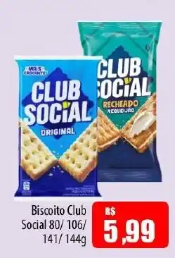 Proença Supermercados Biscoito club social original oferta