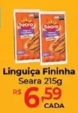 Supermercados Unidos Linguiça Fininha oferta