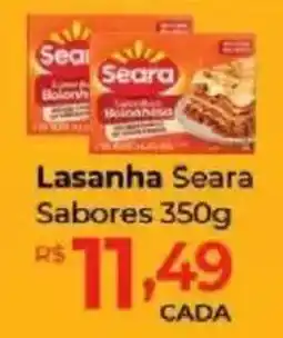 Supermercados Unidos Lasanha seara sabores oferta