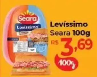 Supermercados Unidos Levissimo seara oferta