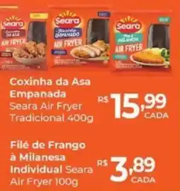 Supermercados Unidos Coxinha da Asa Empanada oferta