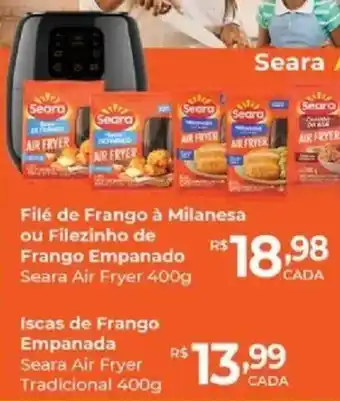 Supermercados Unidos Filé de Frango à Milanesa ou Filezinho de Frango Empanado oferta
