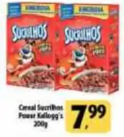 Coelho Diniz Cereal Suckrilhos Power Kallogg's oferta