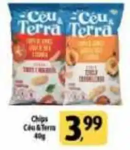 Coelho Diniz Chips Céu & Terra oferta