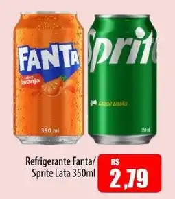 Proença Supermercados Refrigerante fanta/ sprite lata oferta
